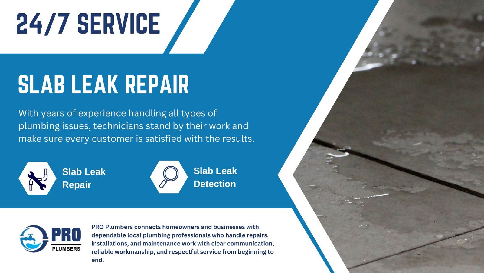 Slab Leak Repair in Pharr